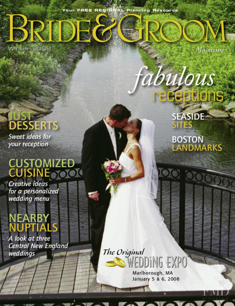  featured on the Bride and Groom cover from January 2008