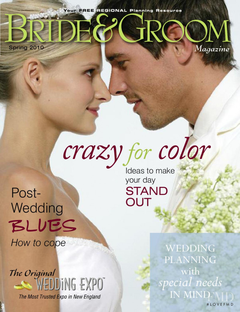  featured on the Bride and Groom cover from March 2010