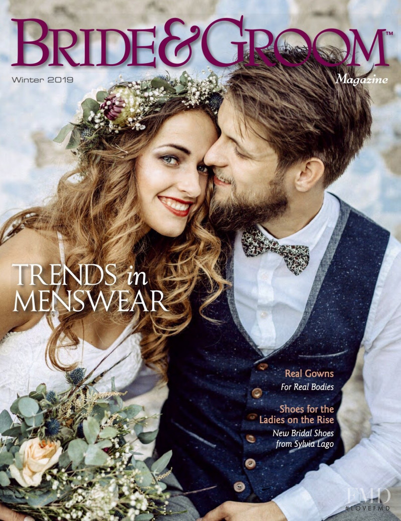  featured on the Bride and Groom cover from January 2019