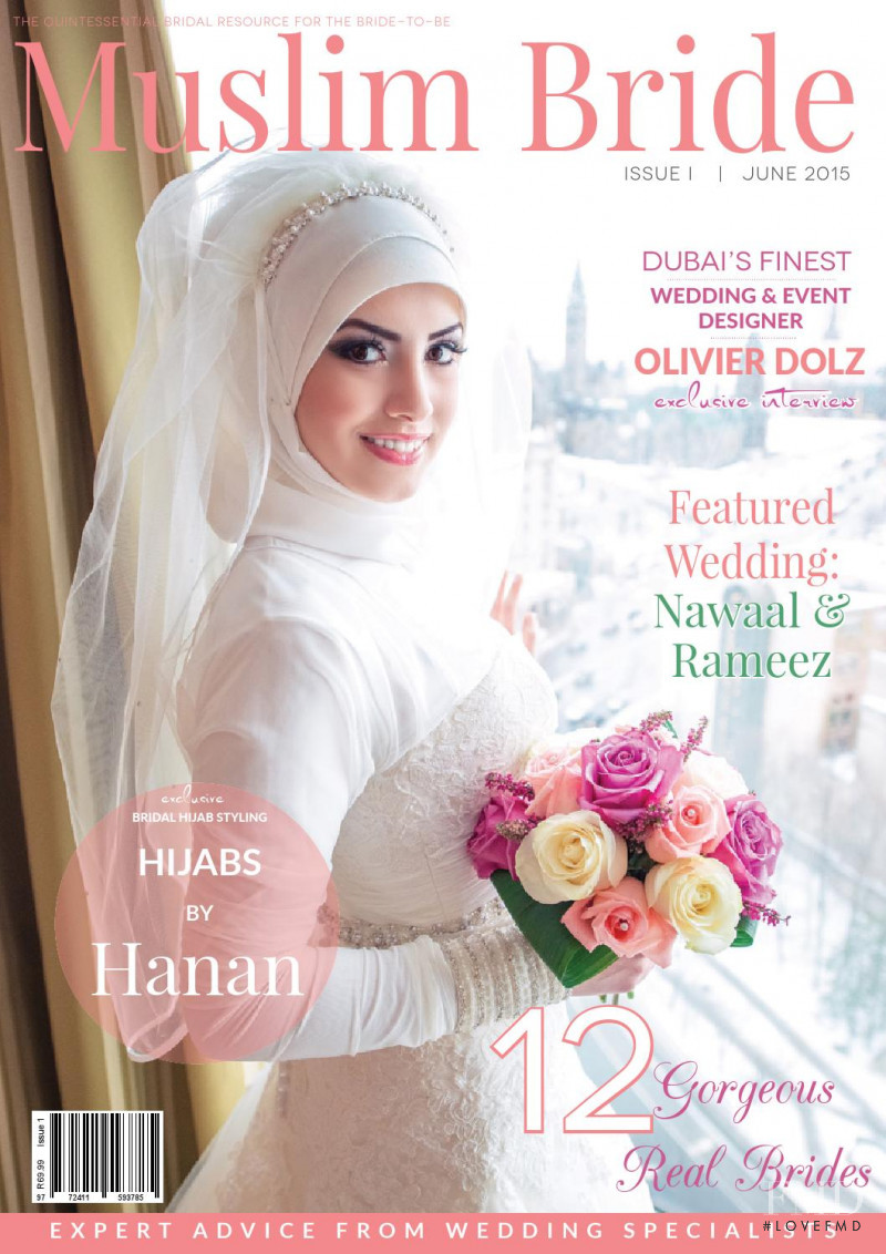  featured on the Muslim Bride cover from June 2015
