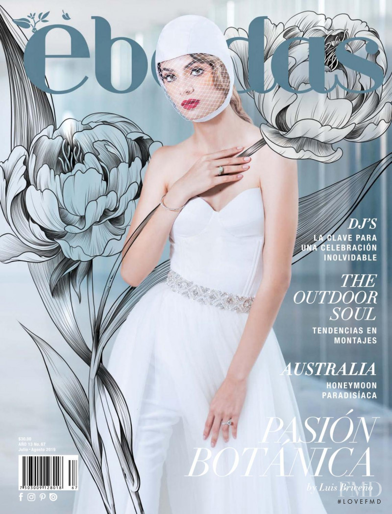 Ivanna Diaz featured on the Ebodas cover from July 2019