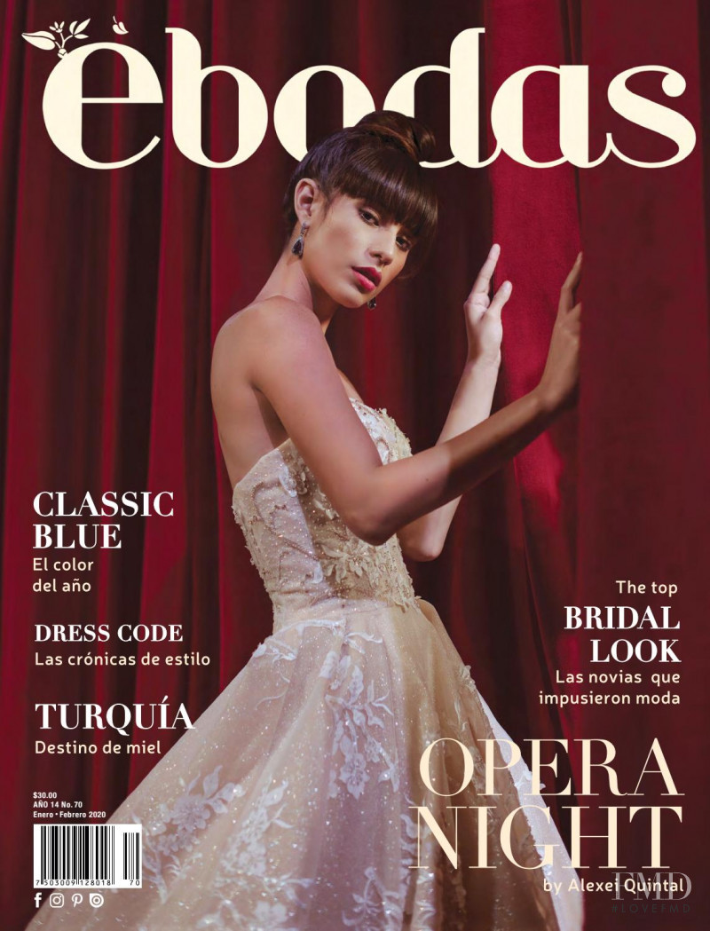 Lorena Martin featured on the Ebodas cover from January 2020