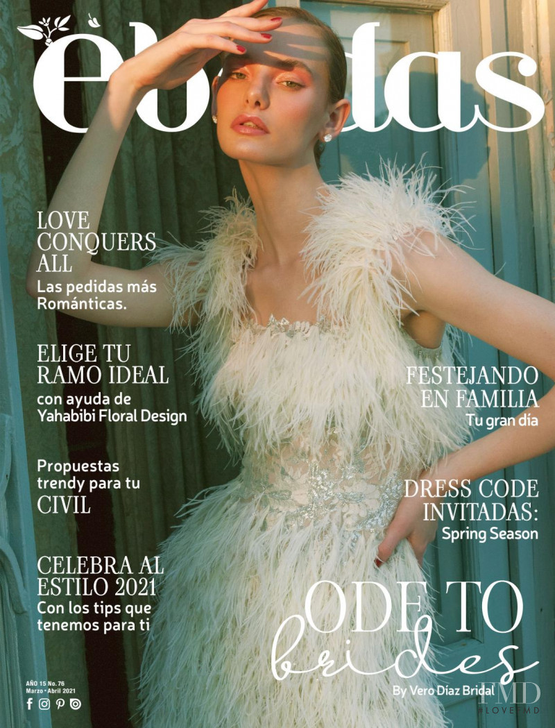 Danielle van Randen featured on the Ebodas cover from March 2021