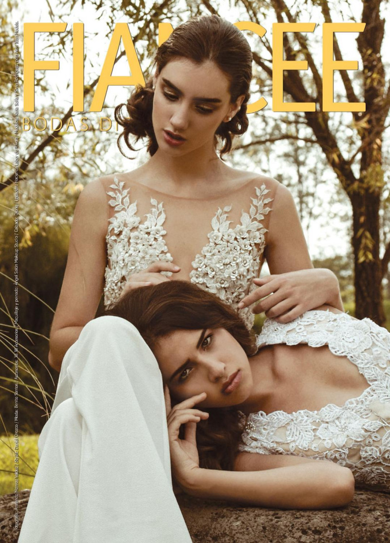 Karla Sofia, Silvia Rodriguez featured on the Fiancee Bodas Digital cover from November 2016
