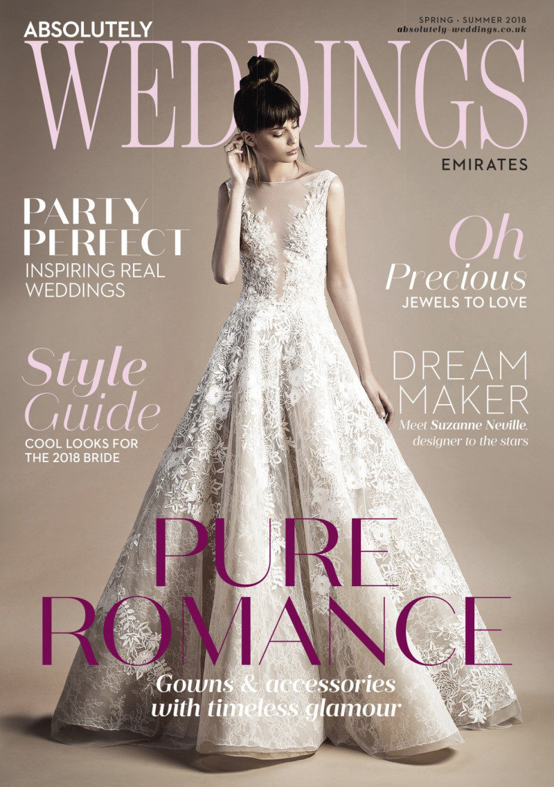  featured on the Absolutely Weddings Emirates cover from March 2018