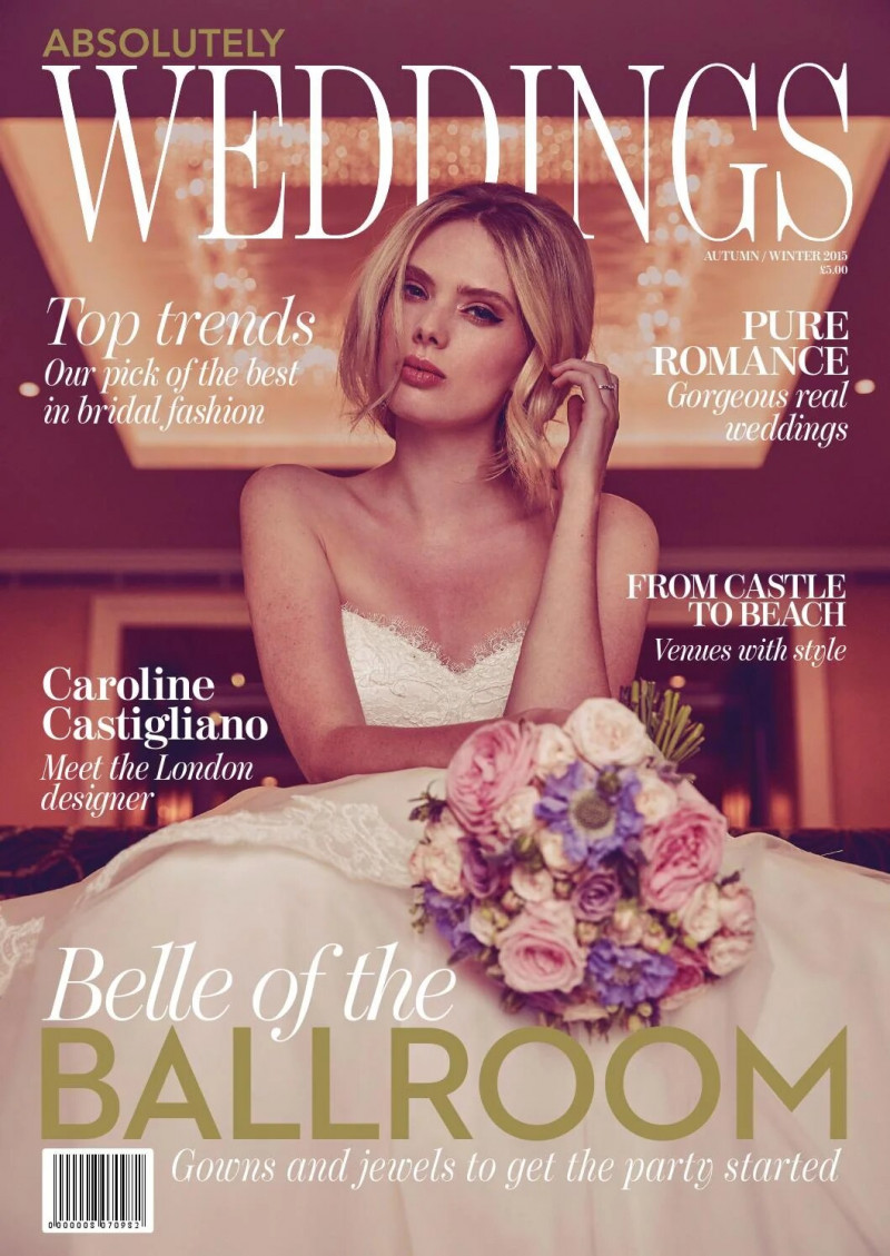  featured on the Absolutely Weddings UK cover from September 2015