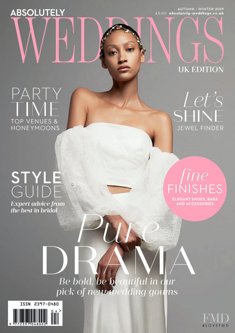  featured on the Absolutely Weddings UK cover from September 2019