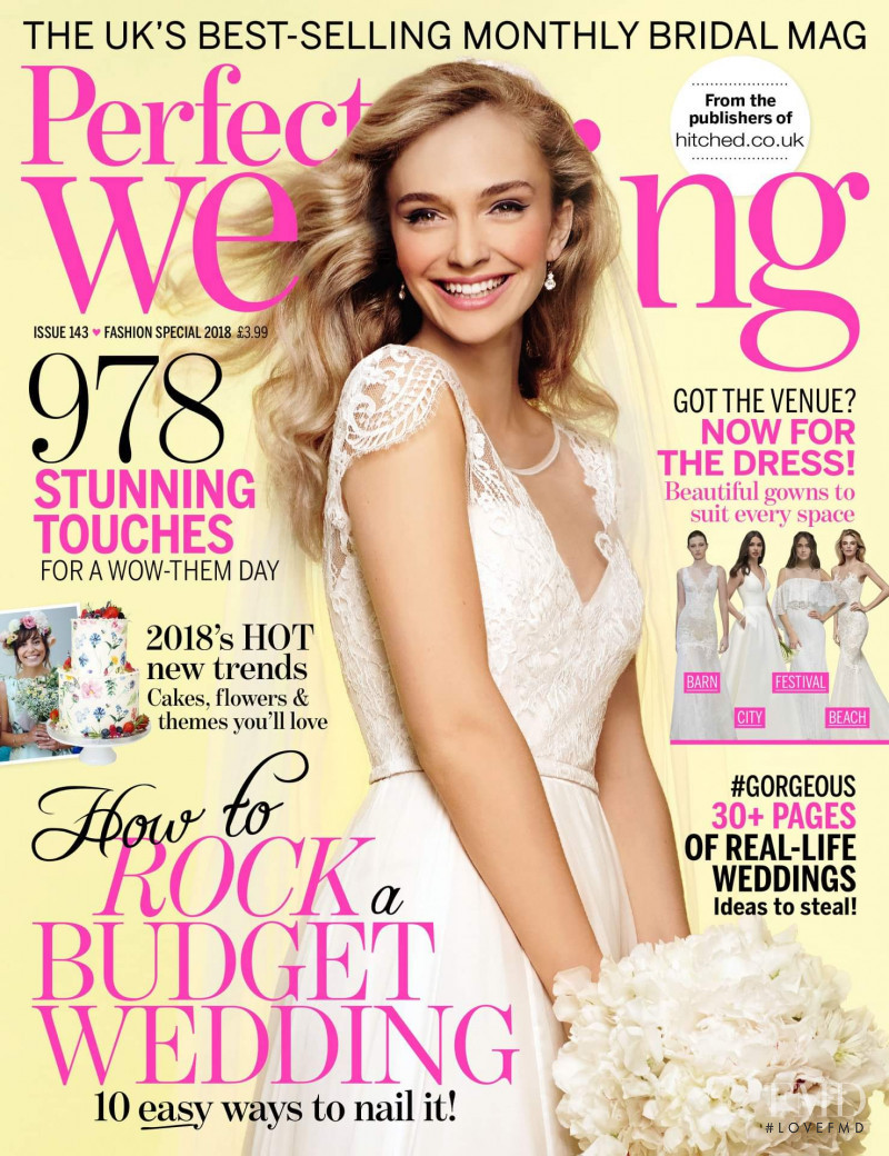  featured on the Perfect Wedding UK cover from February 2018