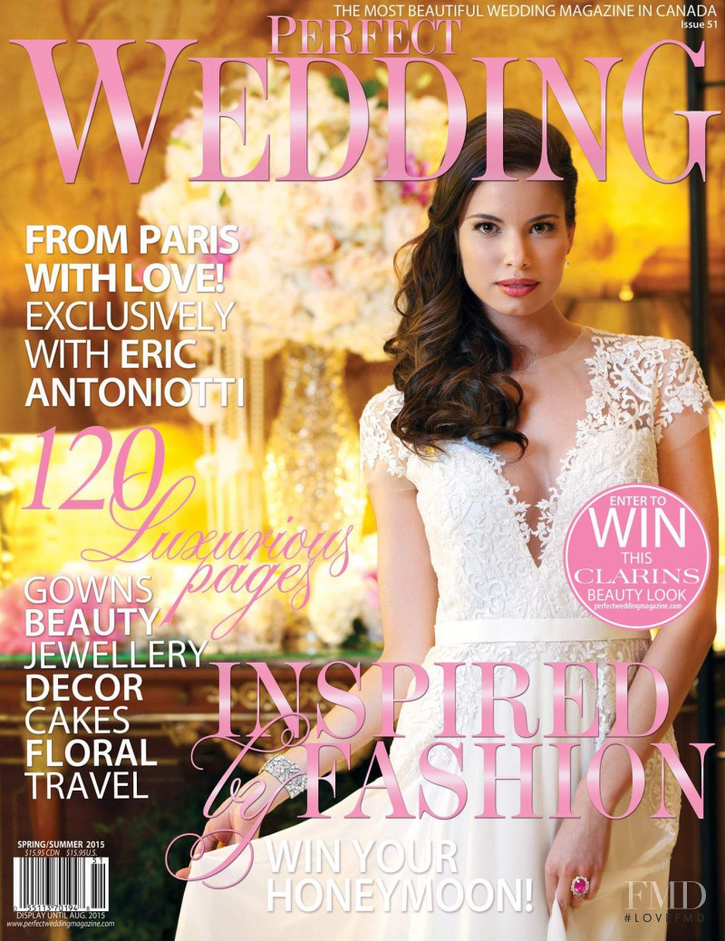  featured on the Perfect Wedding Canada cover from March 2015