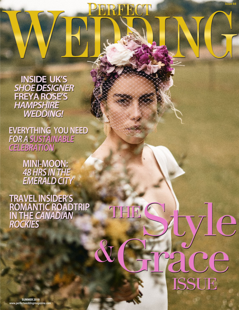  featured on the Perfect Wedding Canada cover from June 2019