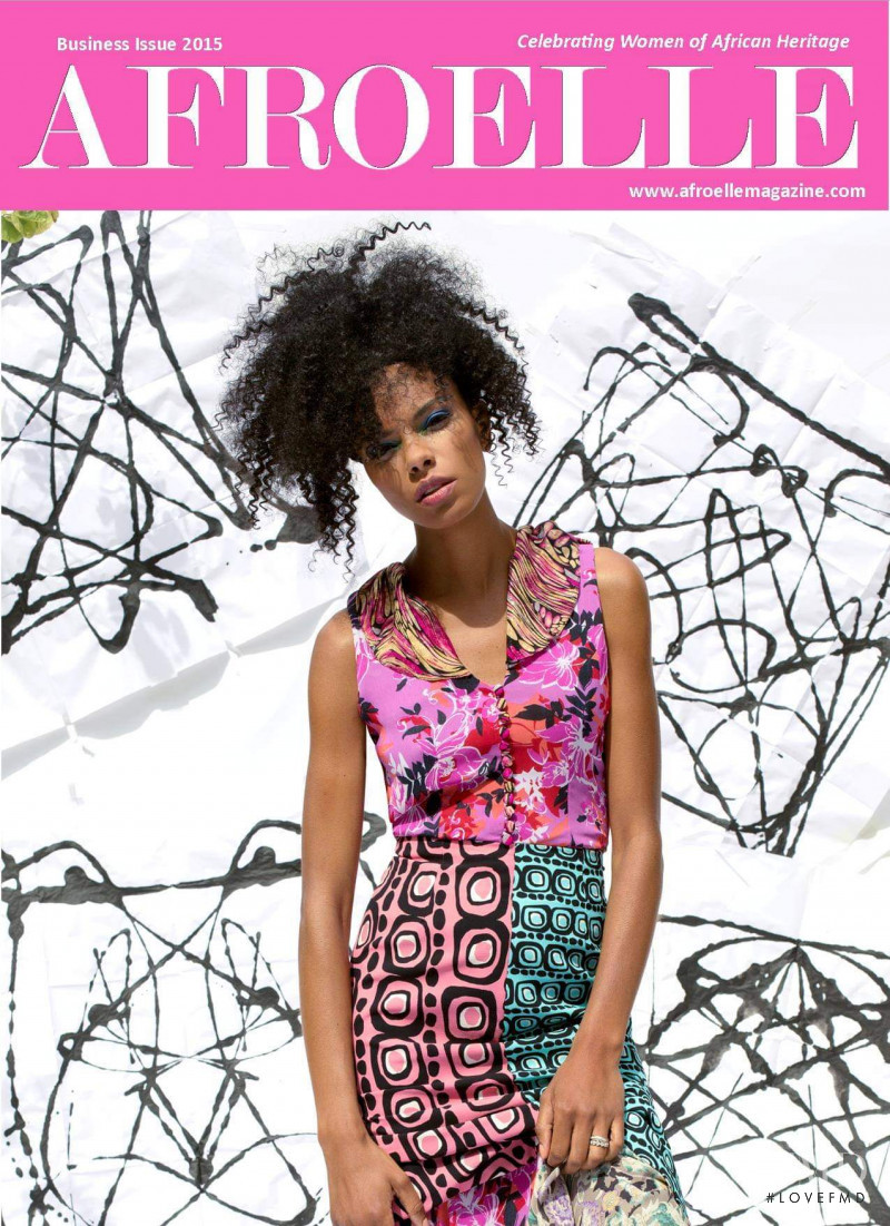 Noëlla Coursaris featured on the Afroelle cover from November 2015