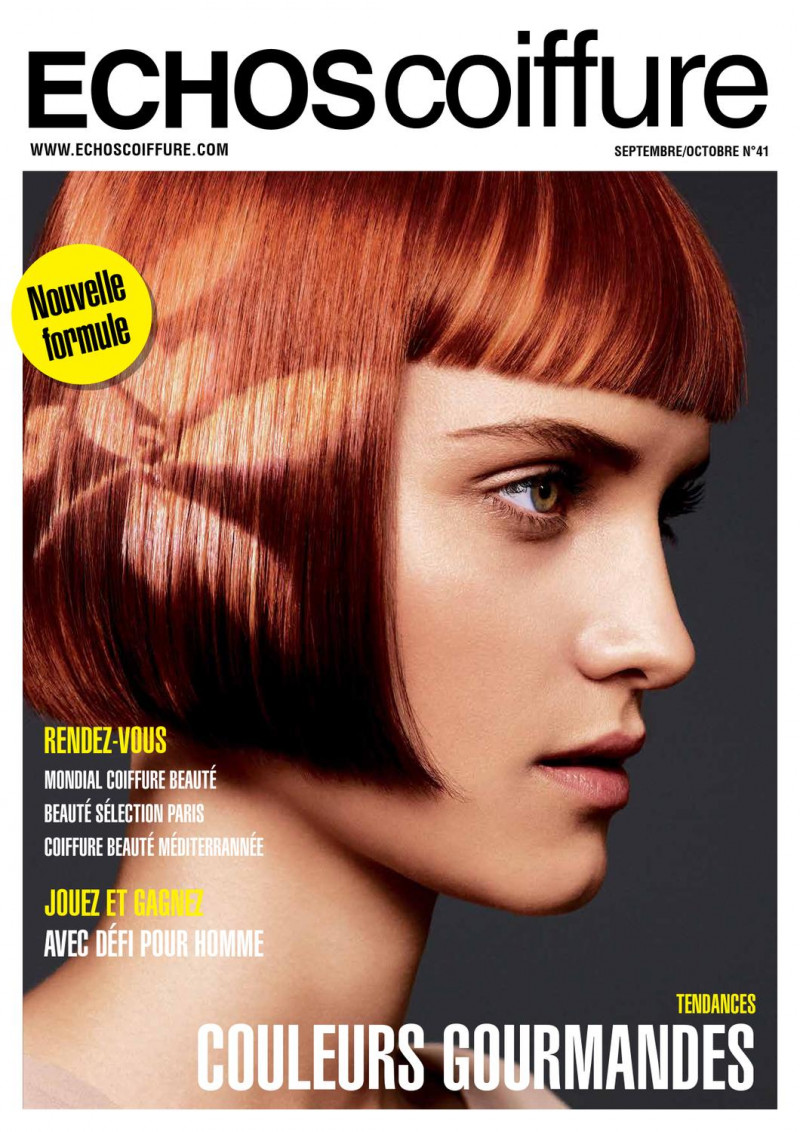  featured on the ECHOS Coiffure cover from September 2012