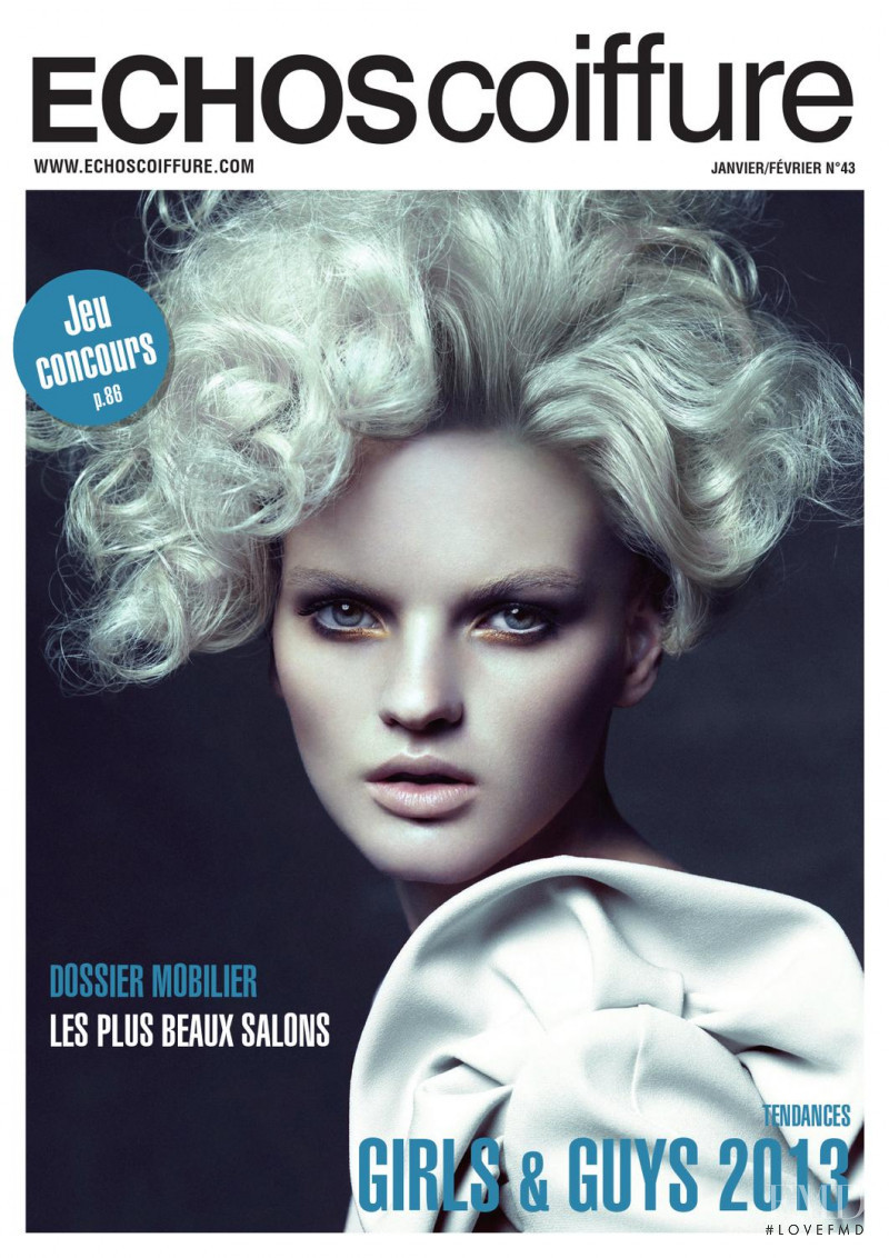  featured on the ECHOS Coiffure cover from January 2013