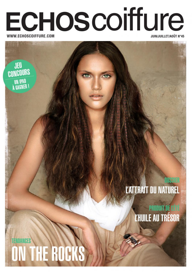  featured on the ECHOS Coiffure cover from June 2013