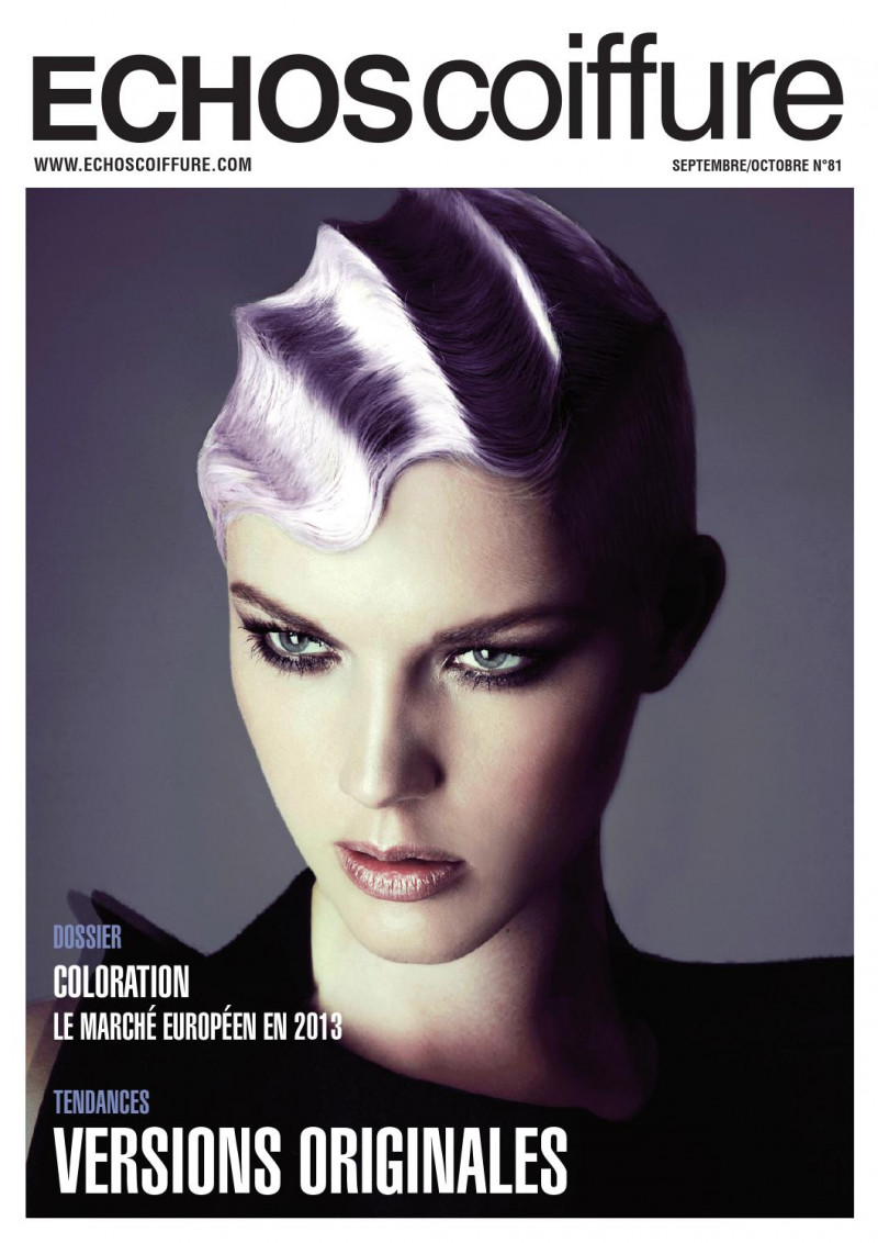  featured on the ECHOS Coiffure cover from September 2013