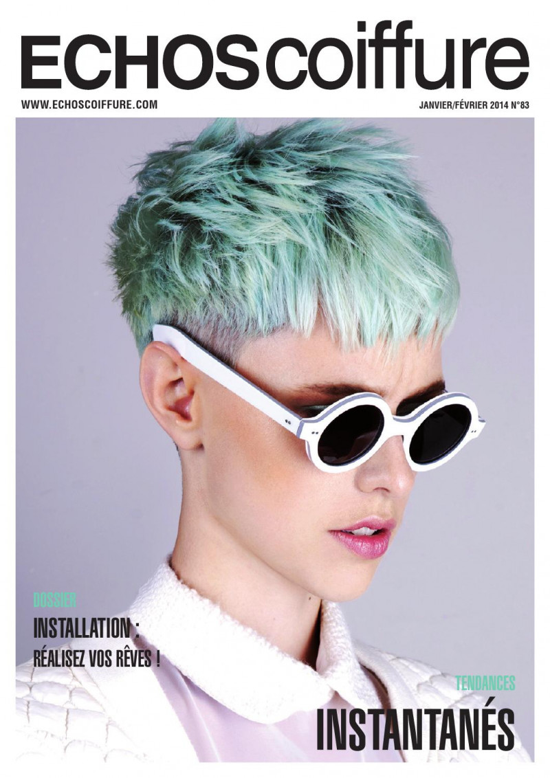  featured on the ECHOS Coiffure cover from January 2014