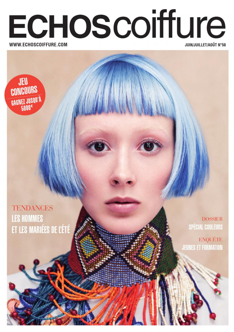  featured on the ECHOS Coiffure cover from May 2014