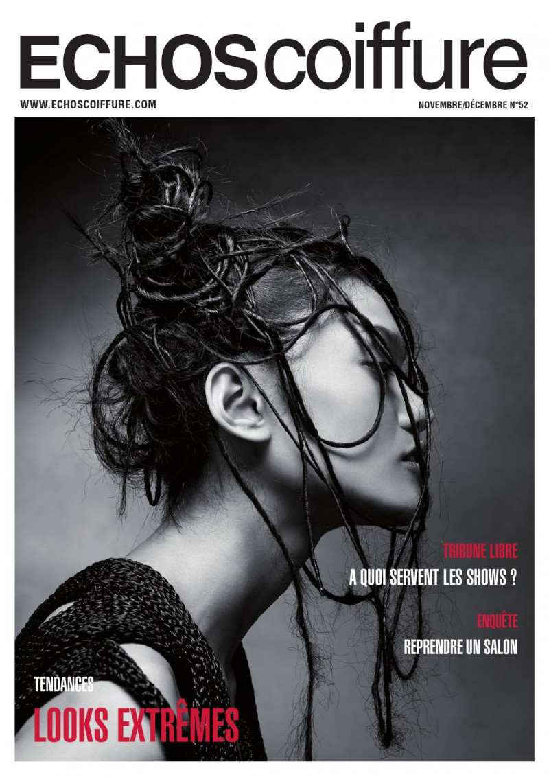  featured on the ECHOS Coiffure cover from November 2014