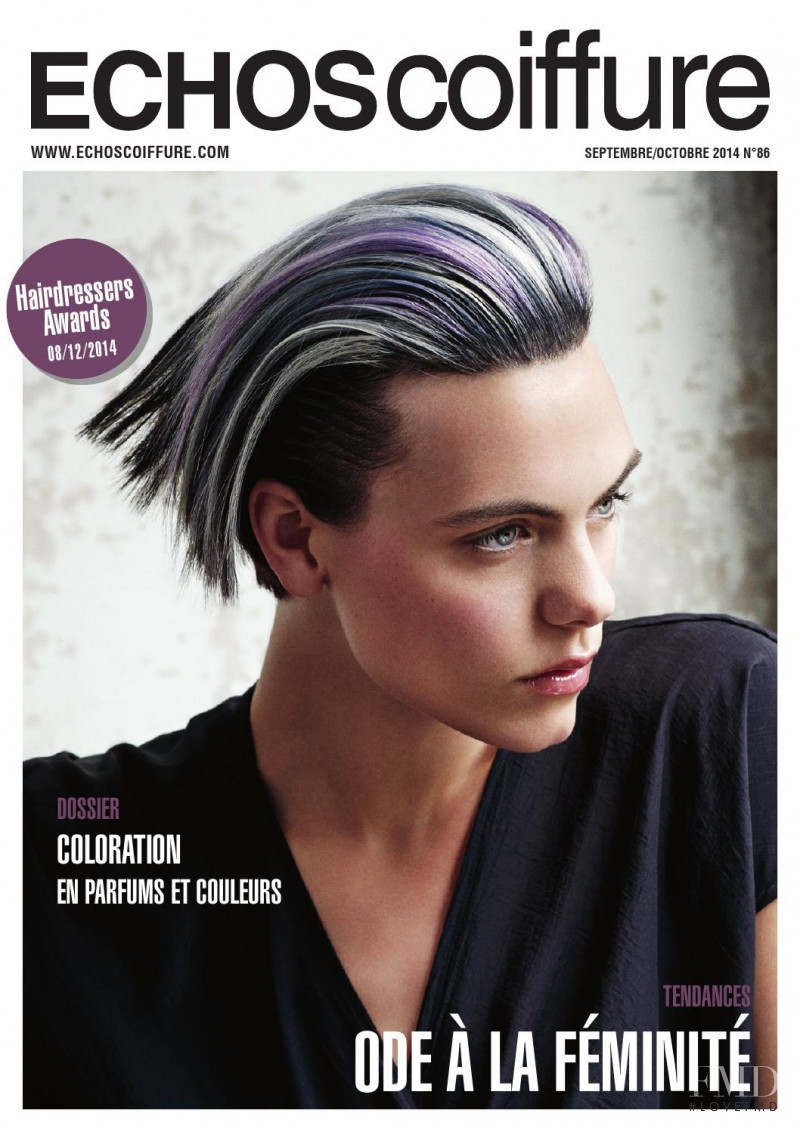  featured on the ECHOS Coiffure cover from September 2014