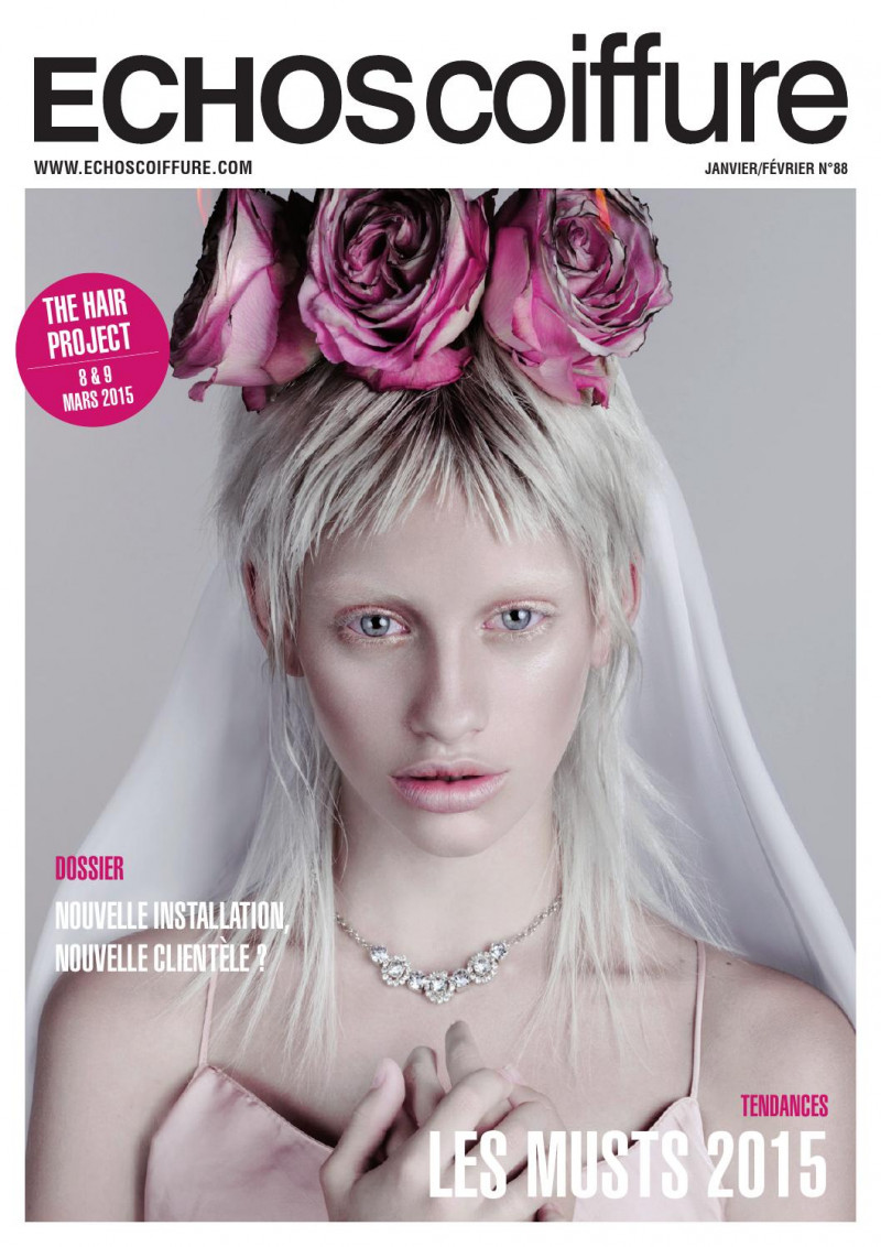  featured on the ECHOS Coiffure cover from January 2015