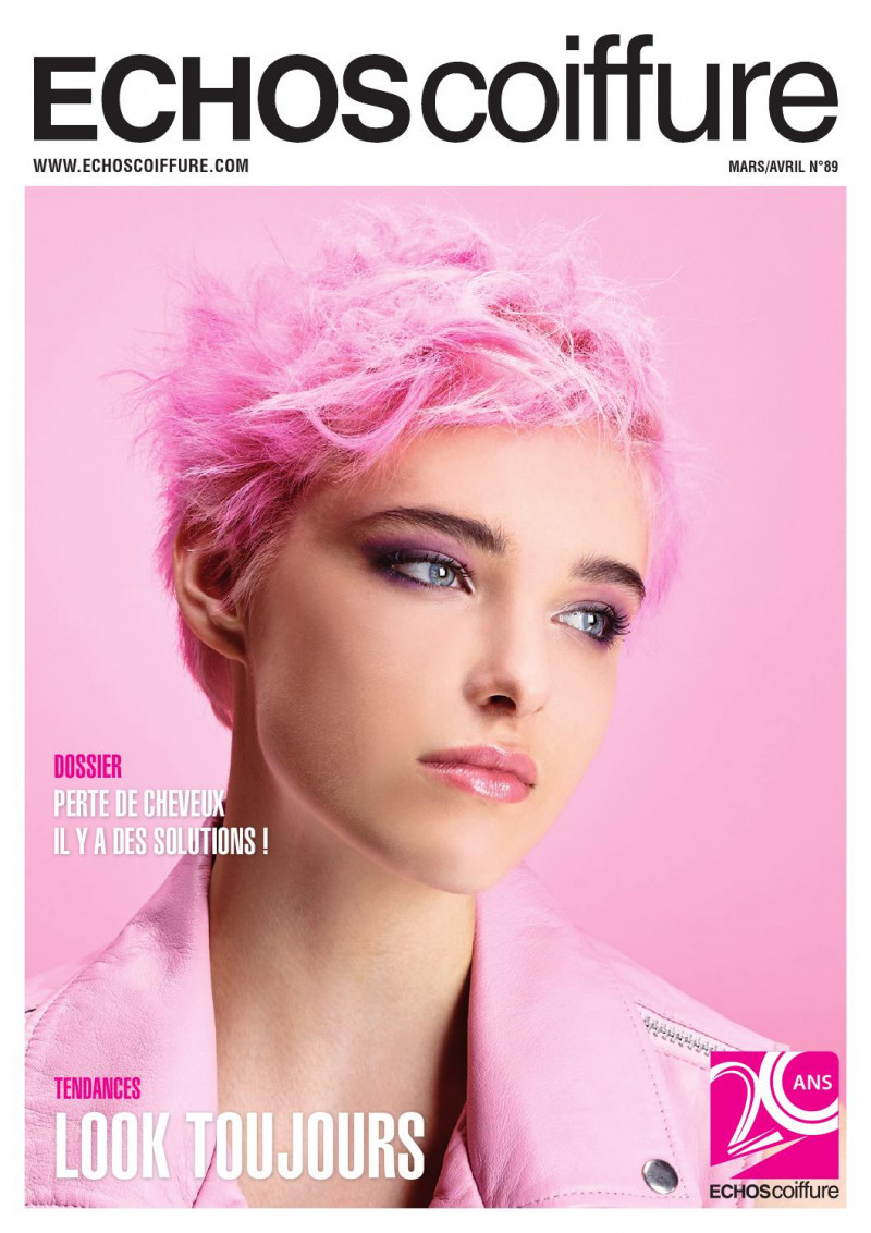  featured on the ECHOS Coiffure cover from March 2015