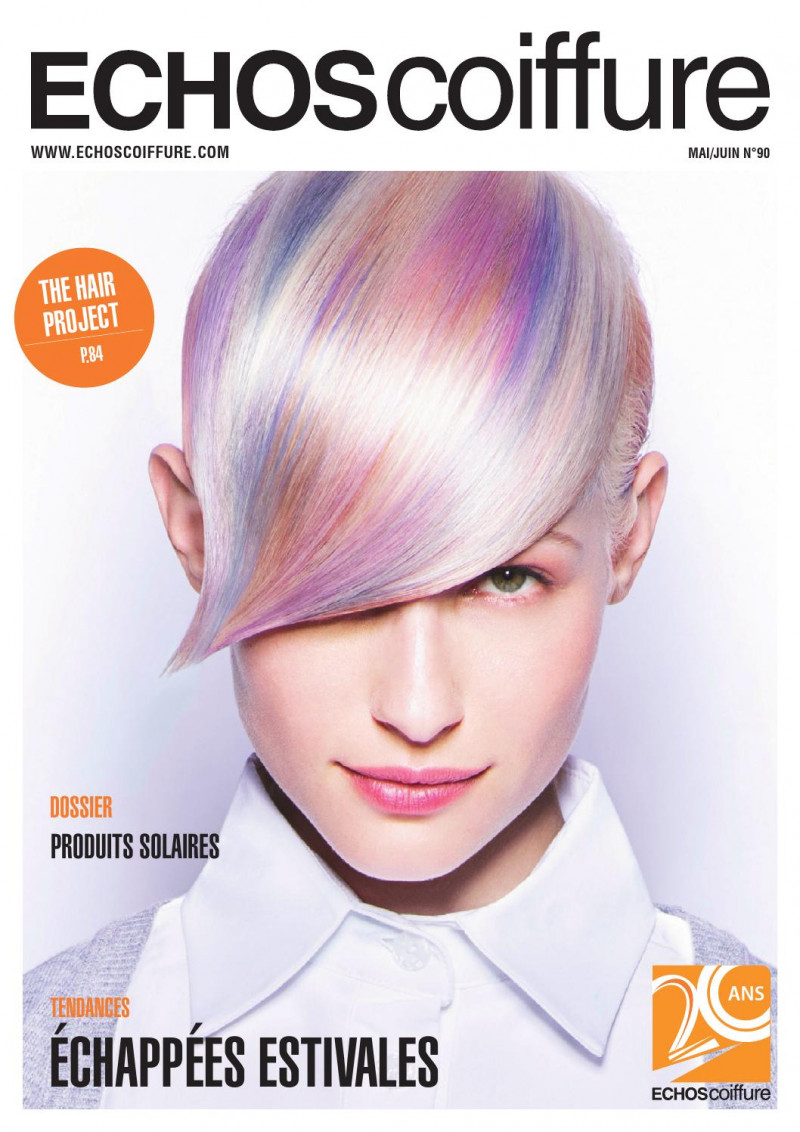  featured on the ECHOS Coiffure cover from May 2015