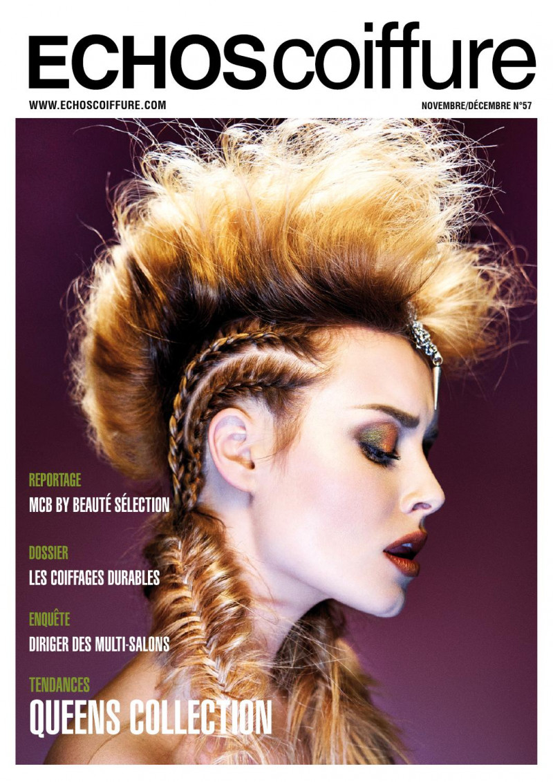  featured on the ECHOS Coiffure cover from November 2015