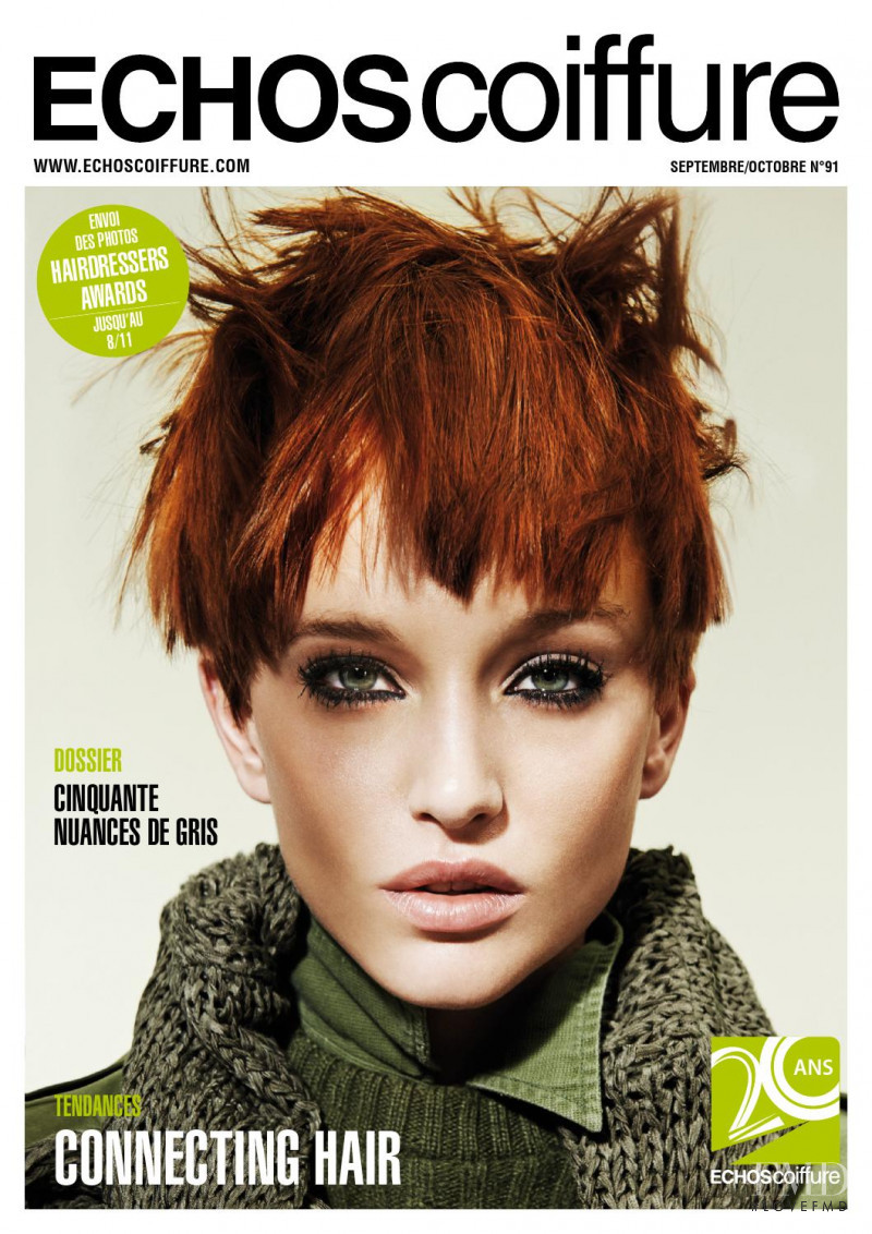  featured on the ECHOS Coiffure cover from September 2015