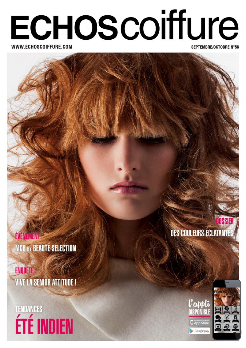  featured on the ECHOS Coiffure cover from September 2015