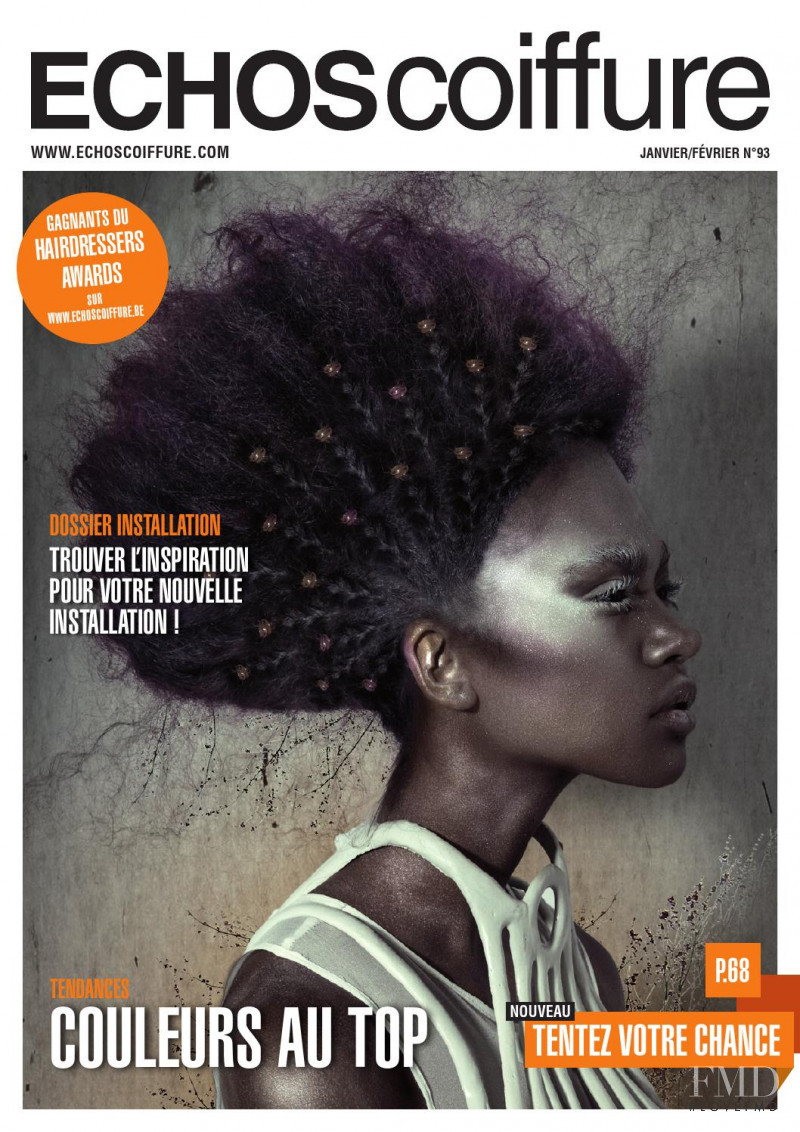  featured on the ECHOS Coiffure cover from January 2016