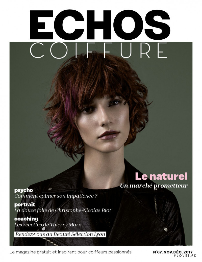  featured on the ECHOS Coiffure cover from November 2017