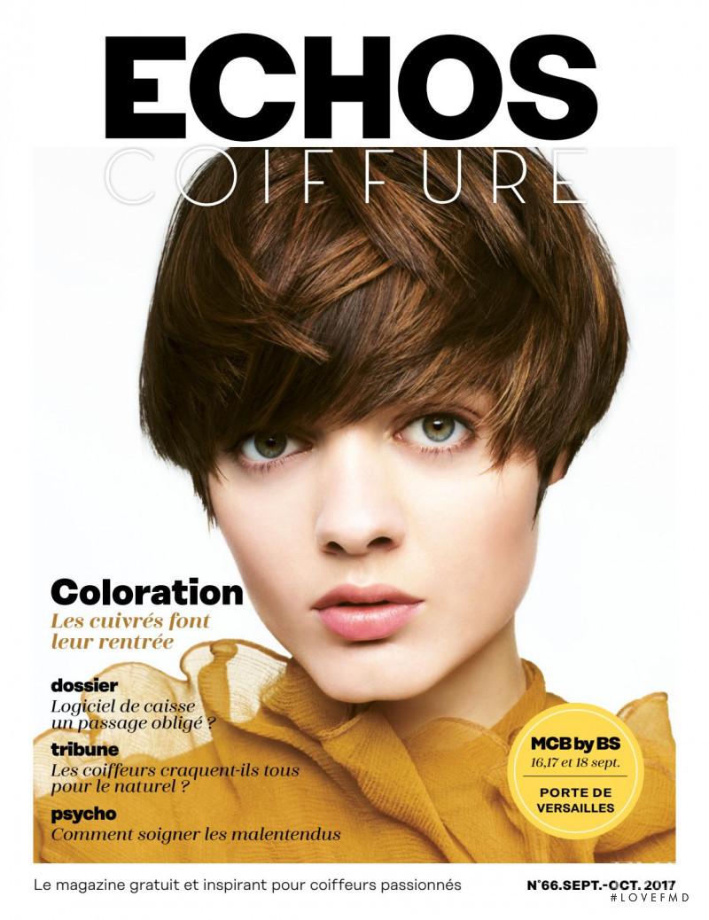  featured on the ECHOS Coiffure cover from September 2017