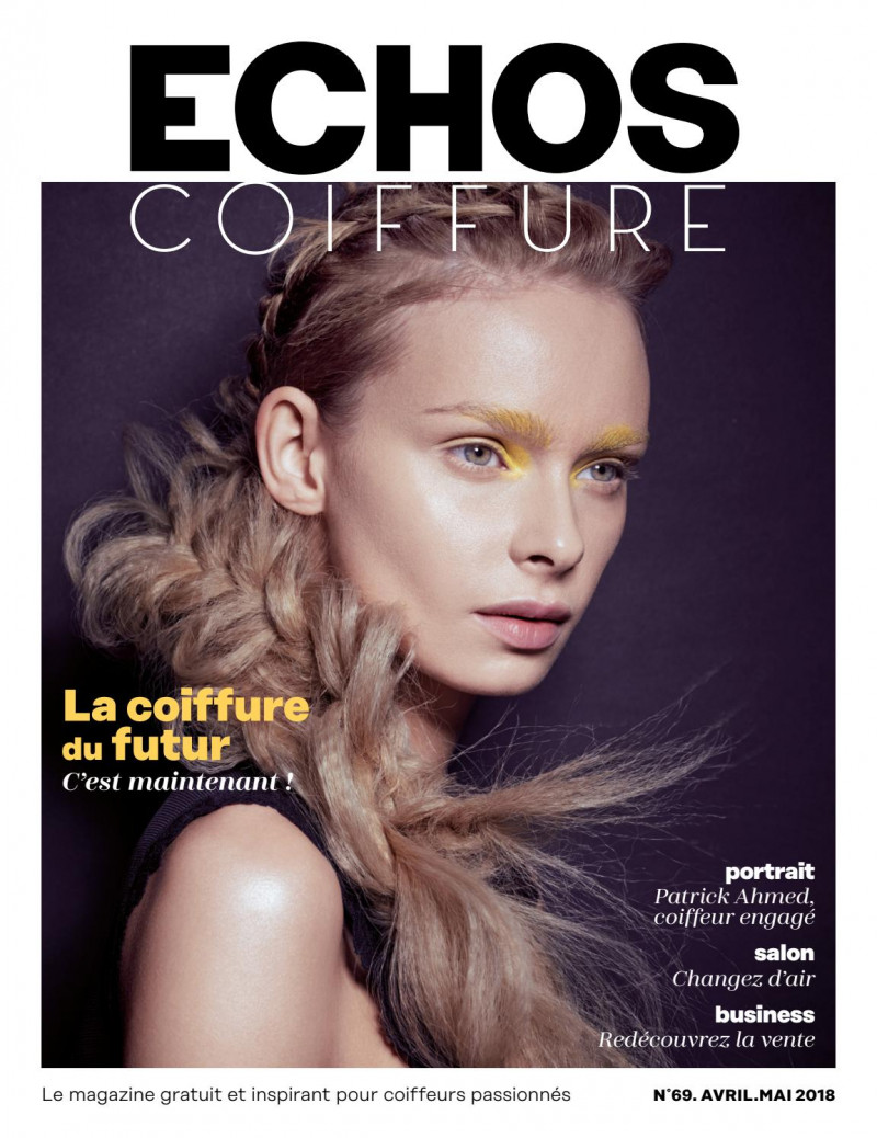  featured on the ECHOS Coiffure cover from April 2018