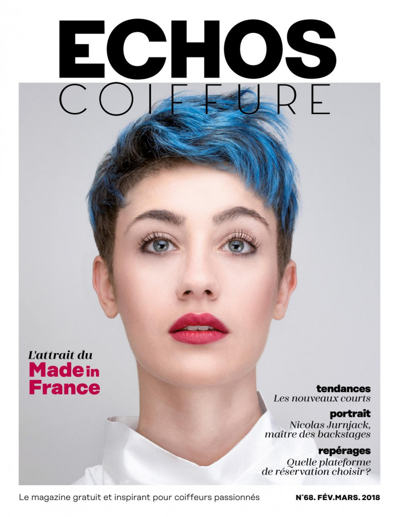  featured on the ECHOS Coiffure cover from February 2018