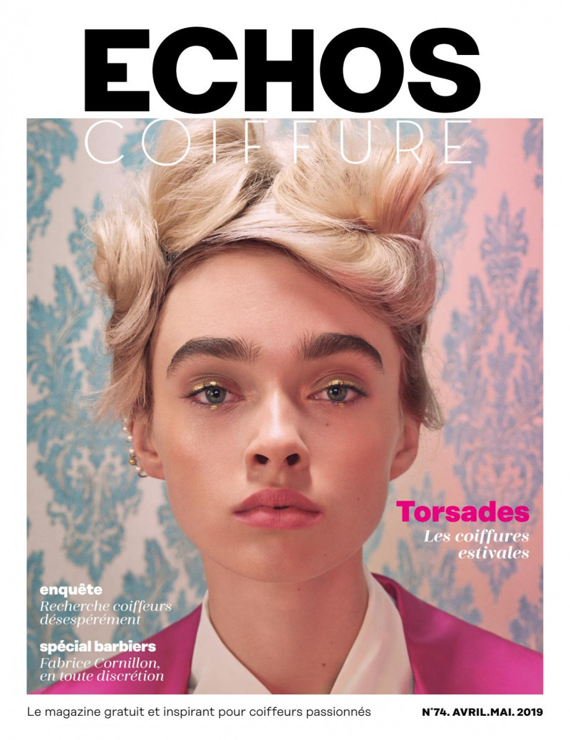  featured on the ECHOS Coiffure cover from April 2019