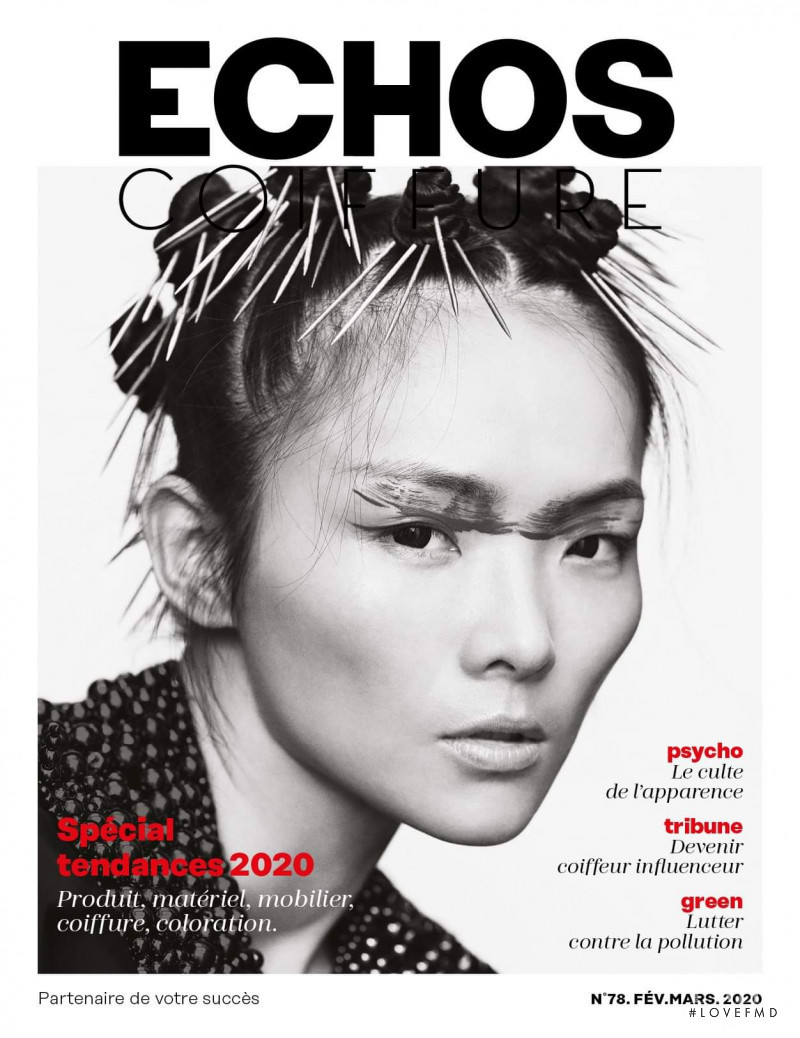  featured on the ECHOS Coiffure cover from February 2020