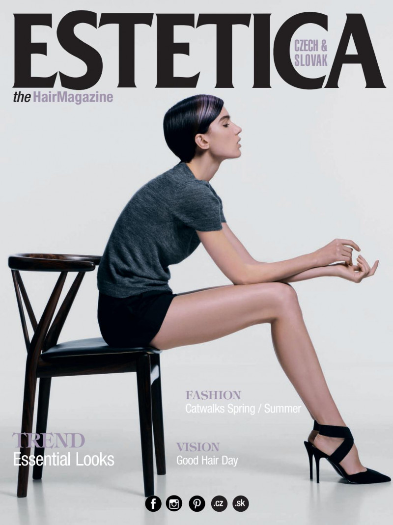  featured on the ESTETICA Czech & Slovak cover from March 2021