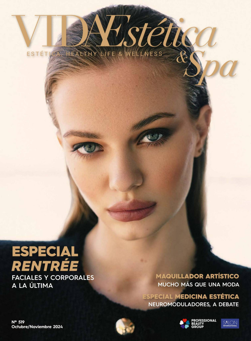 Daria Kondrashkina featured on the Vida Estetica & Spa cover from October 2024