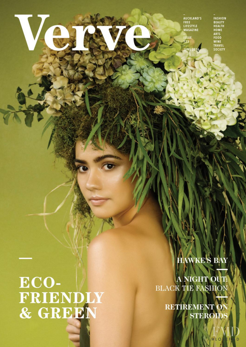Mikayla Honey featured on the Verve New Zealand cover from June 2016