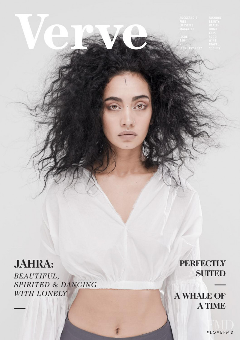 Jahra Rager Wasasala featured on the Verve New Zealand cover from February 2017