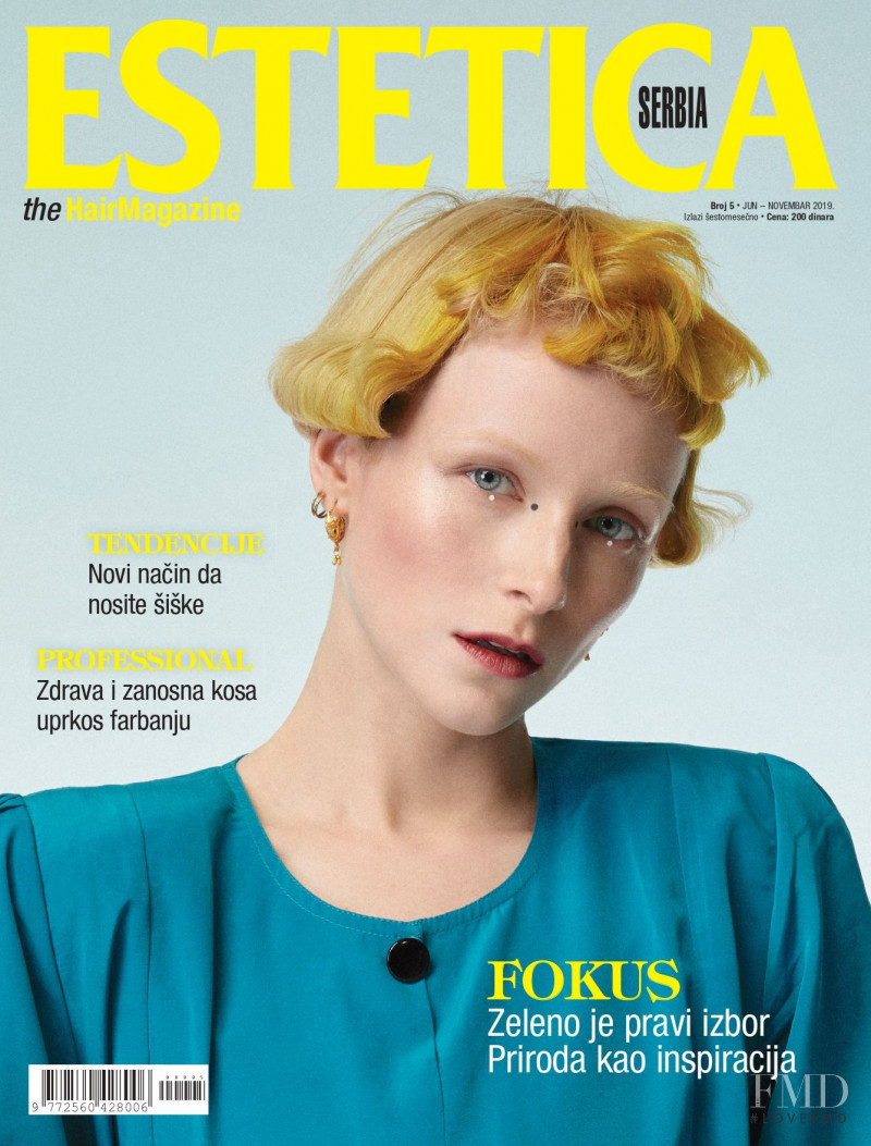  featured on the ESTETICA Serbia cover from June 2019