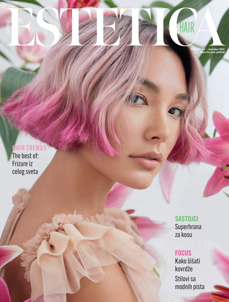  featured on the ESTETICA Serbia cover from June 2023