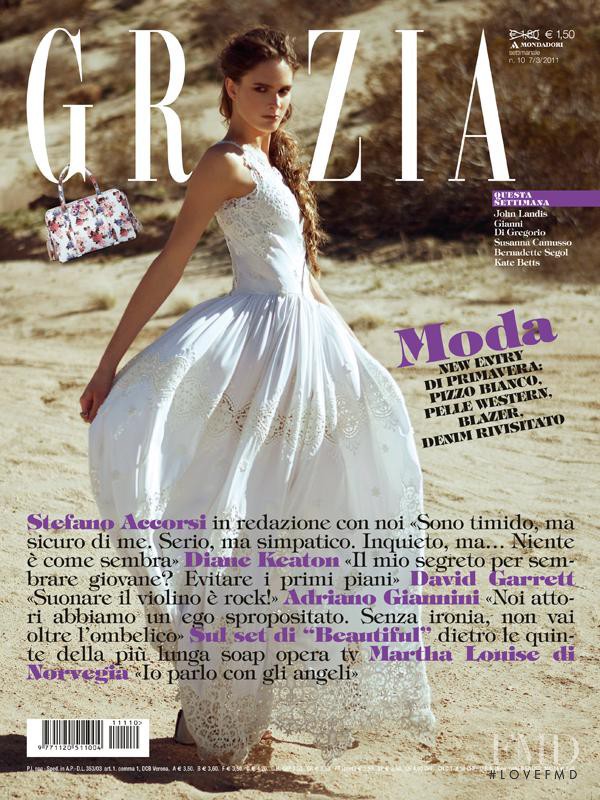  featured on the Grazia Italy cover from March 2011