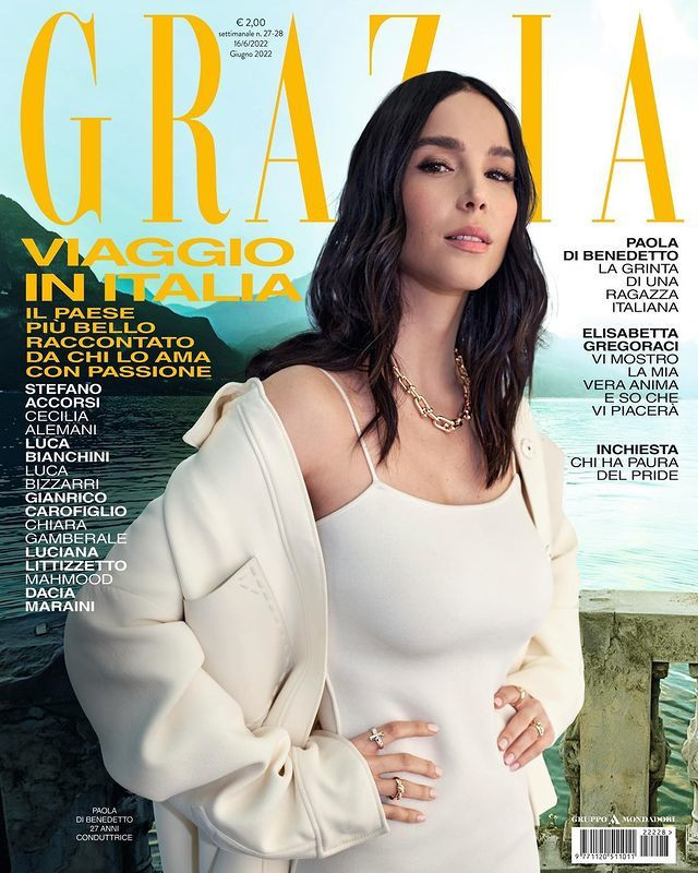  featured on the Grazia Italy cover from June 2022