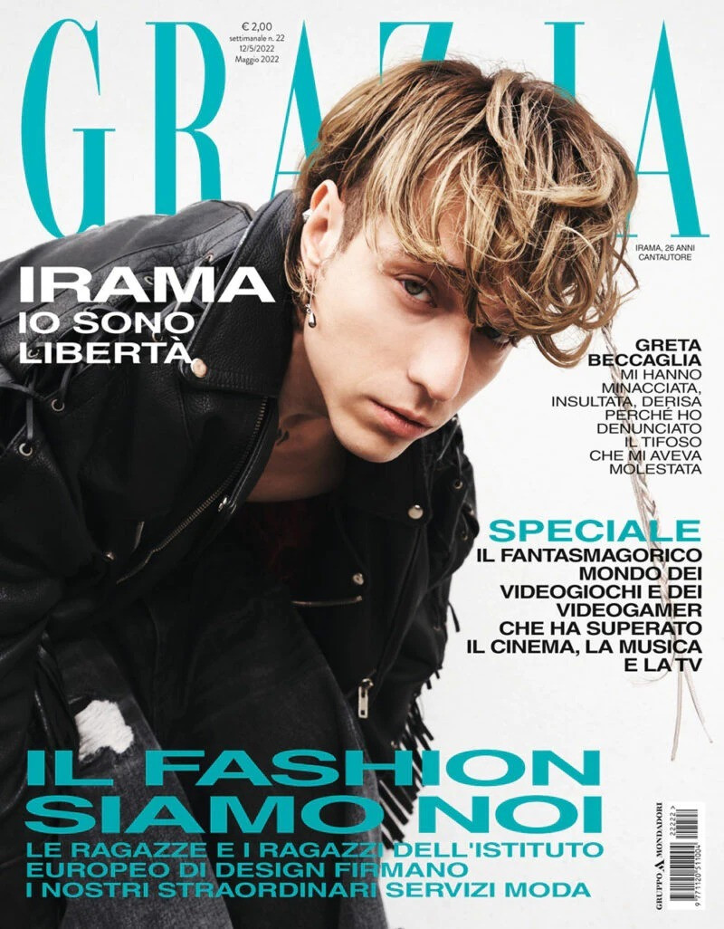  featured on the Grazia Italy cover from May 2022