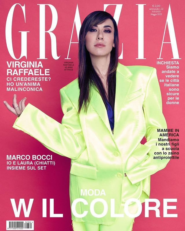  featured on the Grazia Italy cover from November 2023