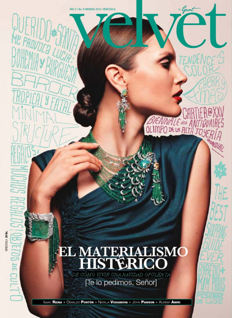  featured on the Velvet Venezuela cover from December 2010