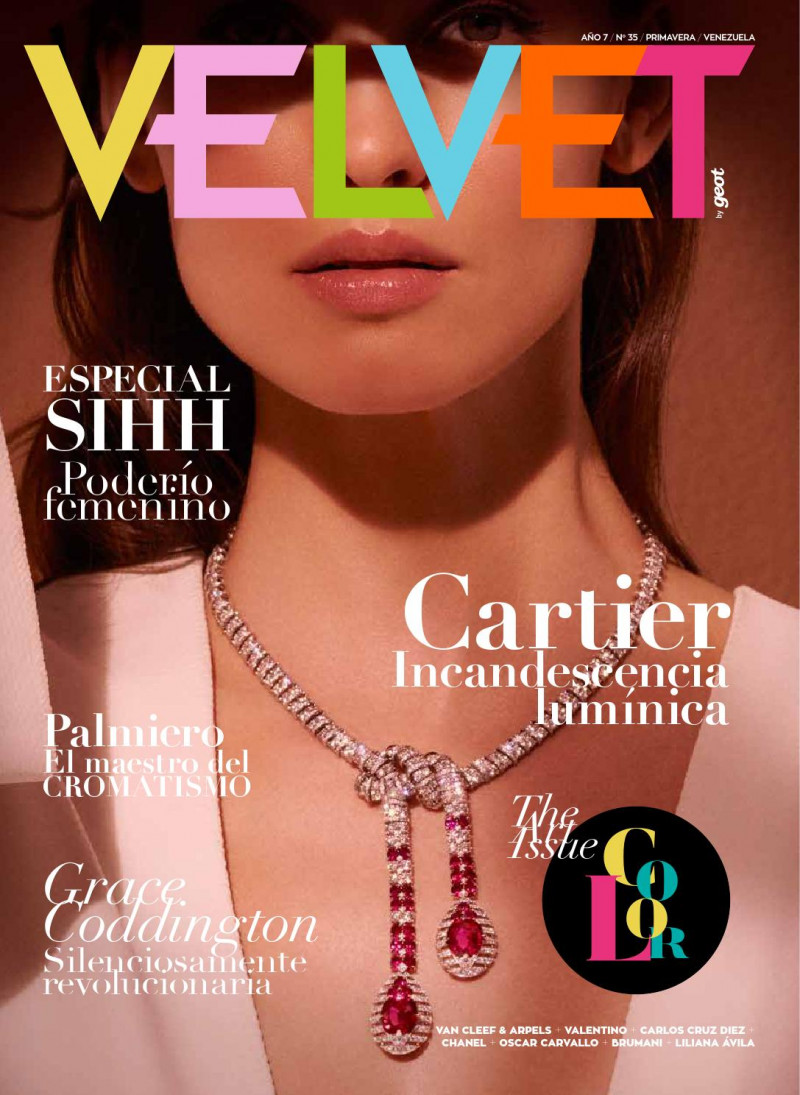  featured on the Velvet Venezuela cover from March 2016