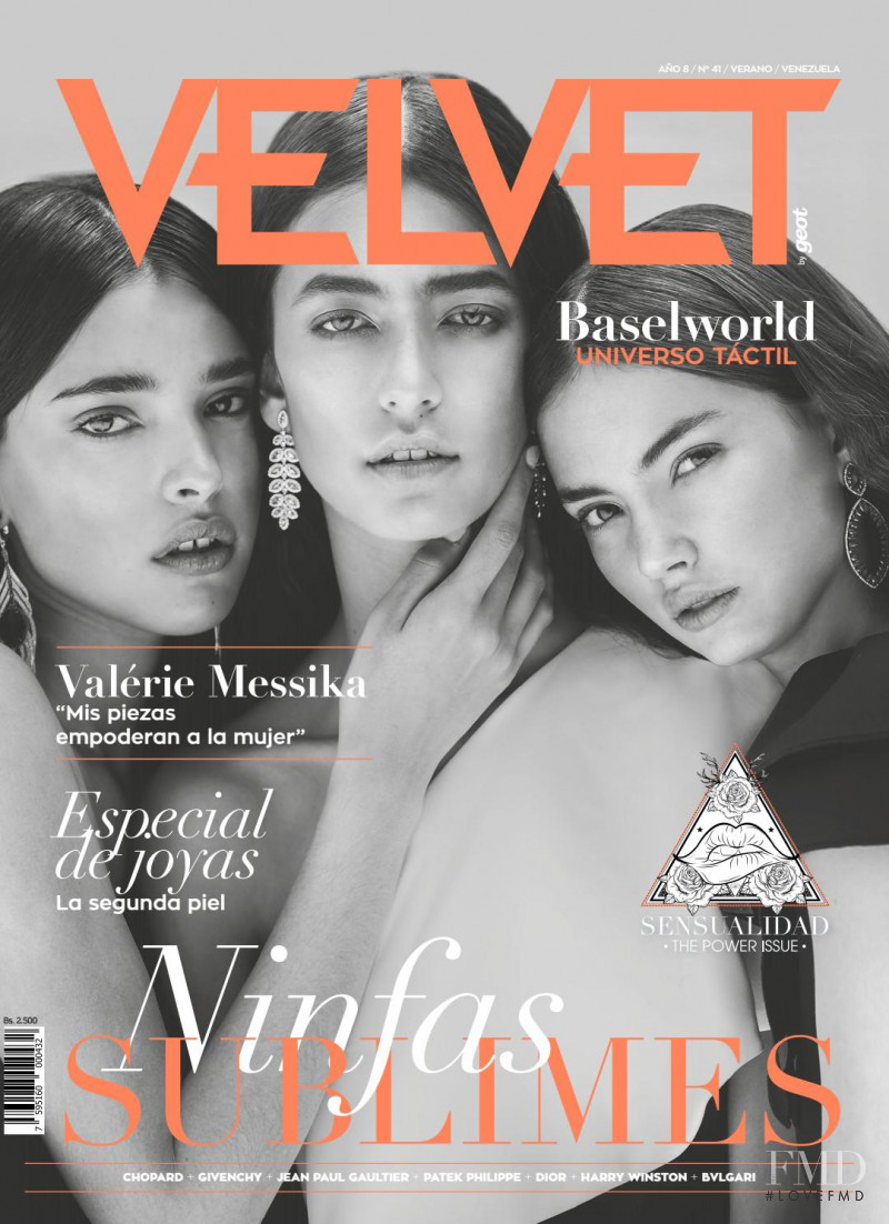 Dana Retana, Marifer Ornelas featured on the Velvet Venezuela cover from June 2017