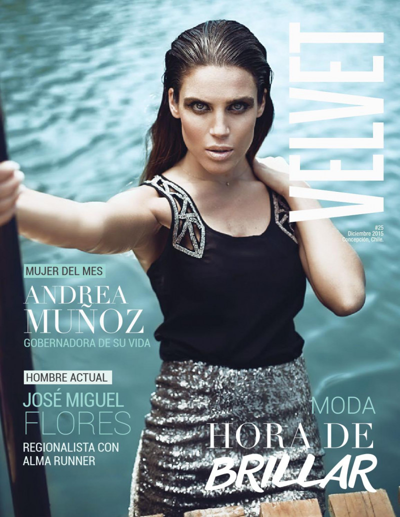 Maria Ignacia Costaguta featured on the Velvet Chile cover from December 2015